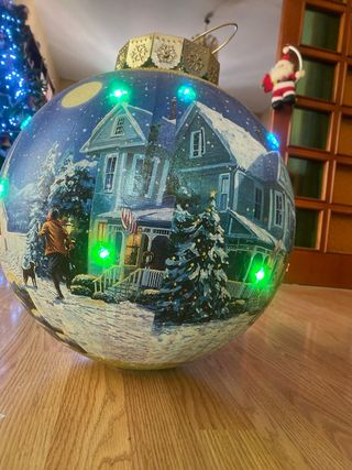 Decorazione Natalizia Sfera Luminosa