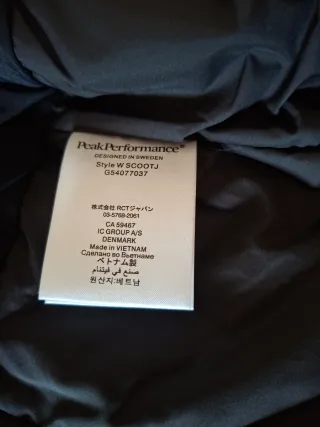 Anorak da sci donna Peak Performance T.L