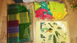 Bloques Magnéticos Construcción Dinosaurios 90