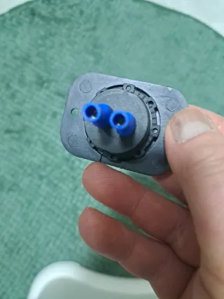 Medidor de voltaje digital cc de 12-24v redondo