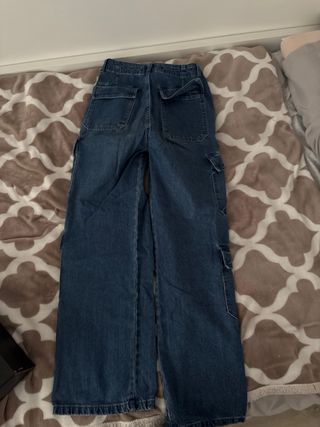 Pantalones cargo vaqueros