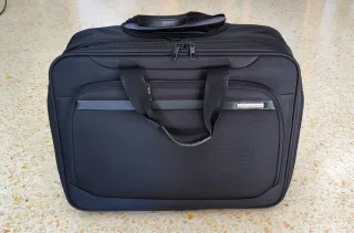 Maletín Samsonite Negro Trabajo y Viaje