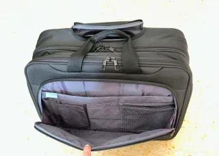 Maletín Samsonite Negro Trabajo y Viaje
