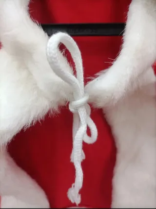 Mantella Babbo Natale Bambino/a Velluto