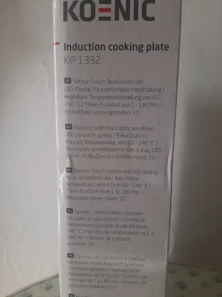 Placa Inducción Portátil KOENIC KIP 1332