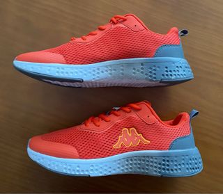 Tênis Kappa Laranja e Cinza Novos