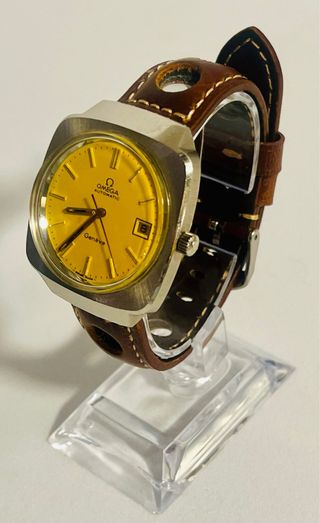 Omega Geneve Automatico Vintage Giallo