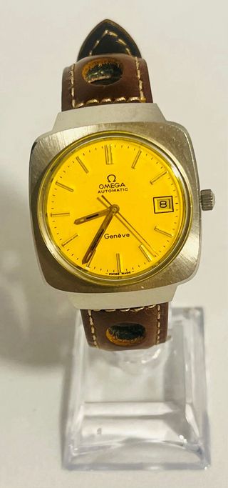 Omega Geneve Automatico Vintage Giallo