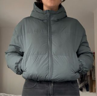 Abrigo plumas bomber OISHO impermeable