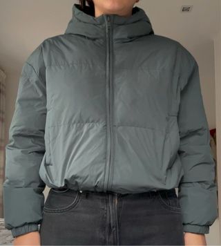 Abrigo plumas bomber OISHO impermeable