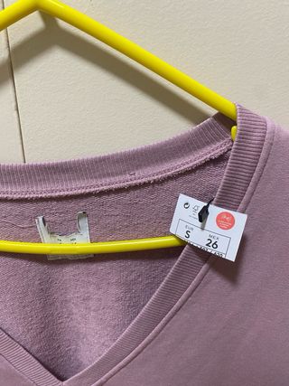 Chaleco oversize rosa