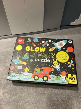 Puzzle Apli Kids Brilla Oscuridad +4 Años