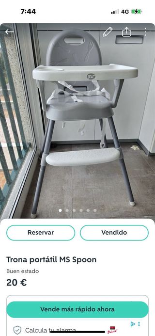 Trona portátil MS Spoon