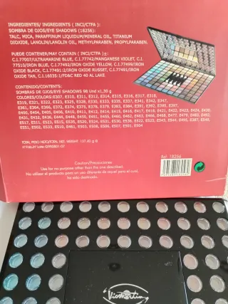 Victimartin Cofre Maquillaje Sombras Ojos