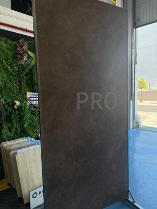 Placa decorativa Embossed Microcemento Óxido