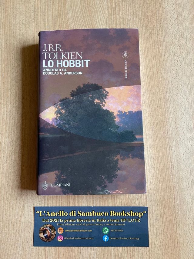 J.R.R. Tolkien Lo Hobbit Annotato Bompiani 2002