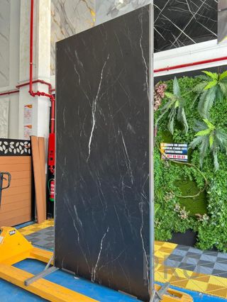 Placa decorativa Marmol Negro Ultra