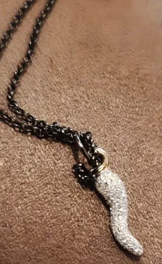 Girocollo Giorà , catena argento 925 + char