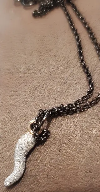 Girocollo Giorà , catena argento 925 + char