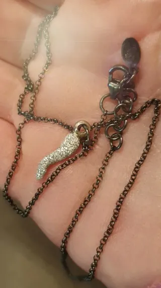 Girocollo Giorà , catena argento 925 + char