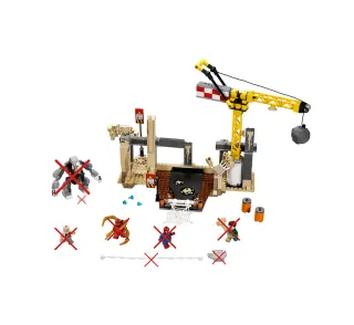 Lego Rhino and Sandman Super Villain Team-up 76037