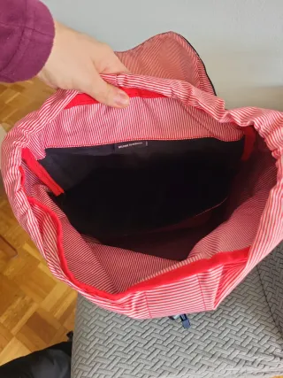 Mochila Herschel Azul Marino Portátil Sin Estrenar