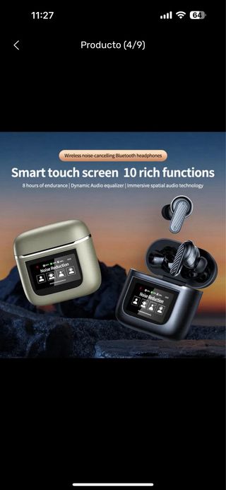 Auriculares Bluetooth con Reducción de Ruido