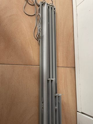 Binario per pannello giapponese a 5 vie da 3,05 m