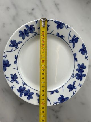 Vajilla Vista Alegre Flores Azules