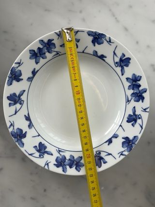 Vajilla Vista Alegre Flores Azules