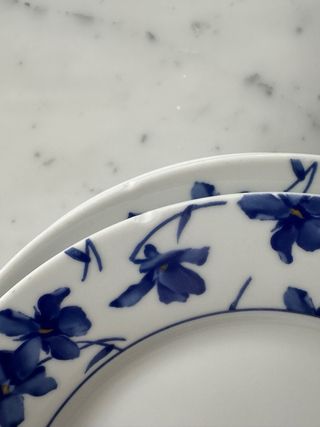 Vajilla Vista Alegre Flores Azules