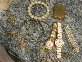 Lote Joyería y Relojes Oro y Plata