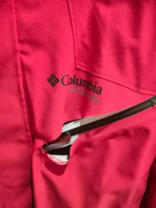 Chaqueta Columbia Roja Talla L