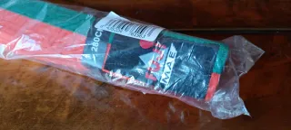 Cinturón artes marciales naranja/verde FUJI 280 cm