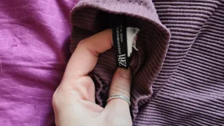 Top smanicato a righe