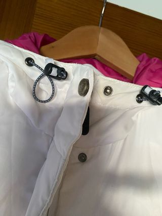 Chaqueta Fila Nieve Blanca y Rosa