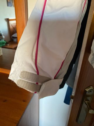 Chaqueta Fila Nieve Blanca y Rosa