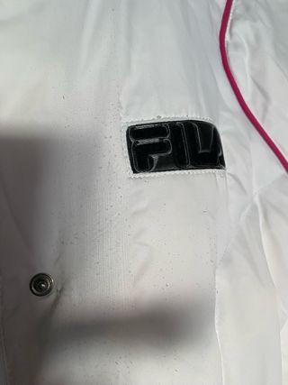 Chaqueta Fila Nieve Blanca y Rosa