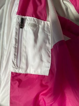 Chaqueta Fila Nieve Blanca y Rosa
