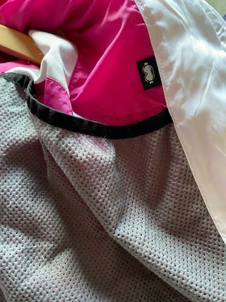 Chaqueta Fila Nieve Blanca y Rosa