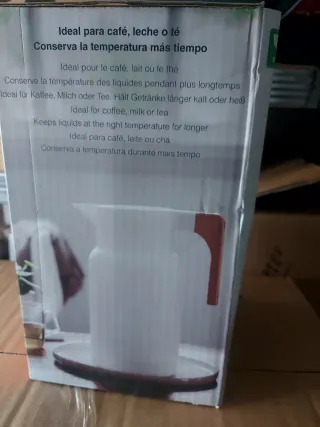 Jarra Termo Lacor WOOD WHITE 1L