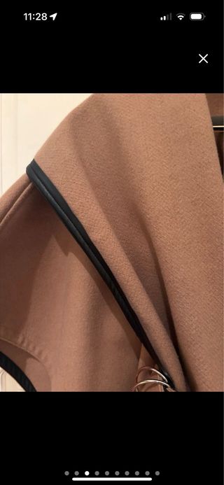 Poncho Louis Vuitton Marrón Talla Única