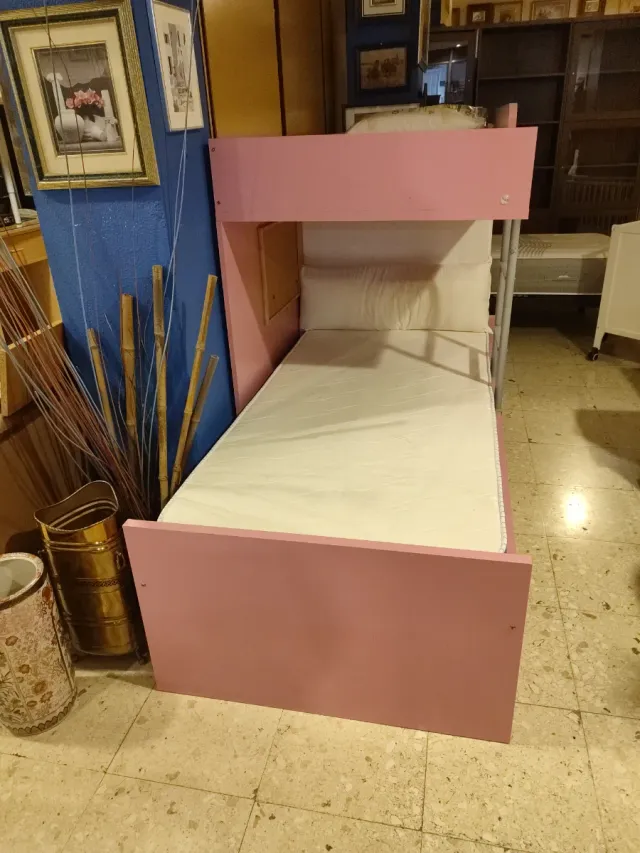 Cama Juvenil Rosa