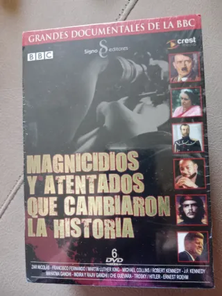 DVD Grandes Documentales BBC Magnicidios