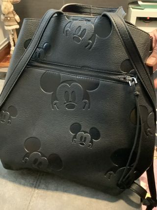 Mochila Desigual Mickey Mouse Negra