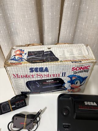 Sega Master System II Consola Negra