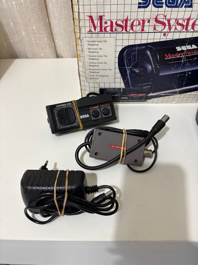 Sega Master System II Consola Negra