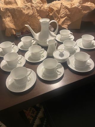 Juego de café vintage años 70