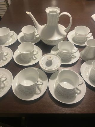 Juego de café vintage años 70