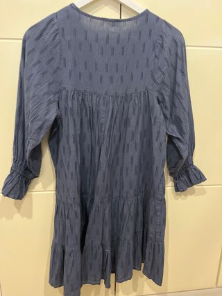 Vestido Nicoli azul talla S.